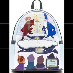 Loungefly Sword in the Stone Mini Backpack